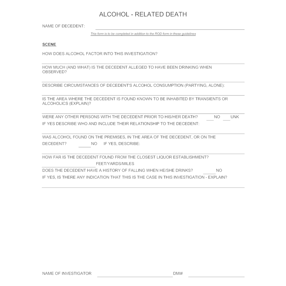 Example Image: Alcohol-Related Death
