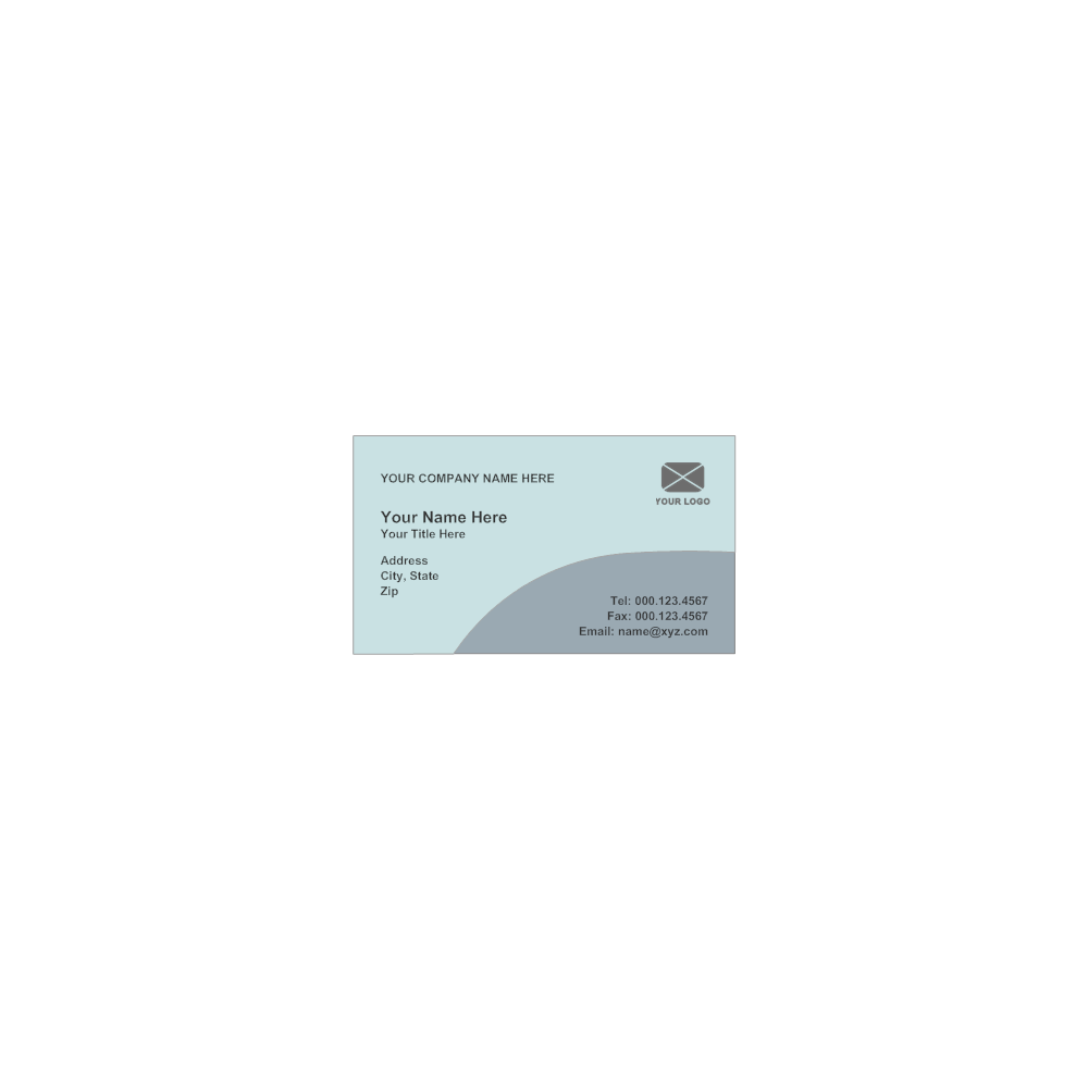 Example Image: Business Card
