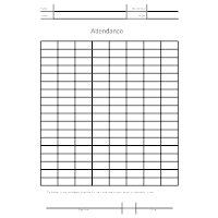 Attendance Forms