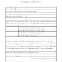 Contingent Fee Agreement