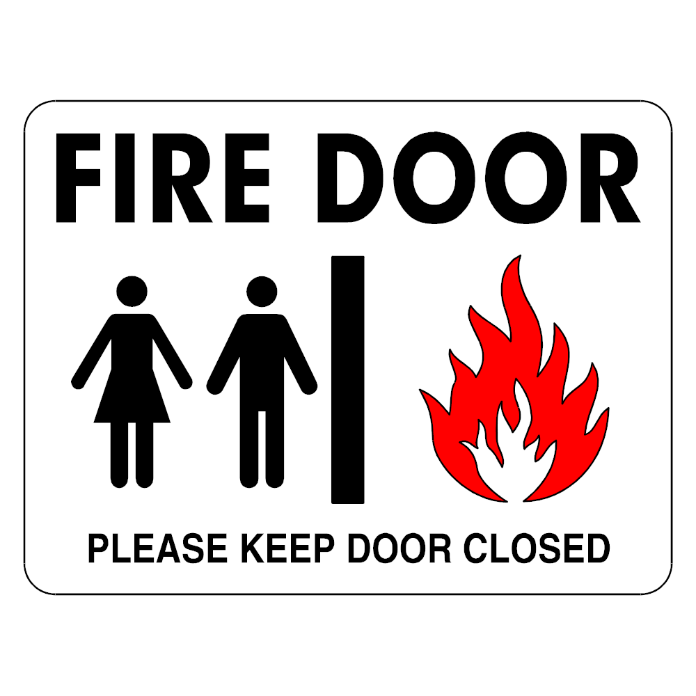 Example Image: Fire Door Sign