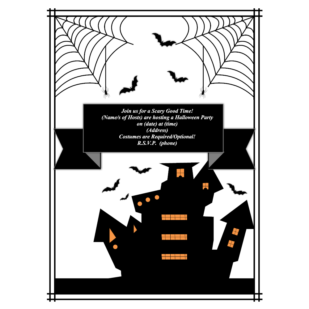 Example Image: Halloween Party Flyer