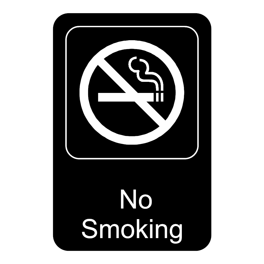 Example Image: No Smoking Sign 3